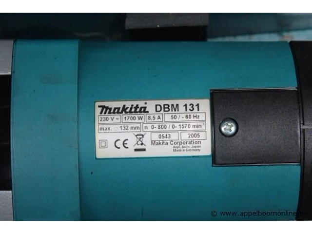Diamandboormachine makita, dbm131 - afbeelding 2 van  2