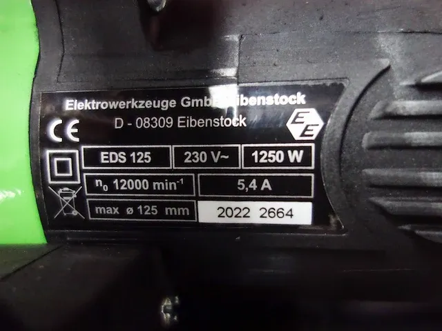 Diamandzaagmachine eibenstock - afbeelding 6 van  6
