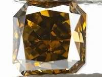 Diamant - 0.72 ct - natural fancy deep yellowish brown - vvs1 - afbeelding 1 van  12
