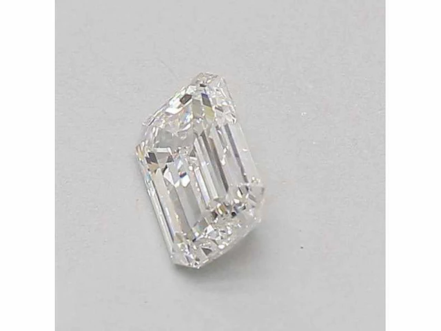 Diamant - emerald 1.00 ct - d/vs2 (hrd gecertificeerd) - afbeelding 2 van  4