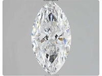 Diamant - marquise 1.03 ct - d/vvs2 (hrd gecertificeerd)