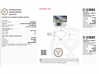 Diamant - oval 0.87 ct - d/vvs2 (igi gecertificeerd) - afbeelding 4 van  4