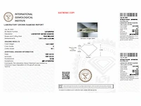 Diamant - pear 0.60 ct - e/vs1 (igi gecertificeerd) - afbeelding 4 van  4