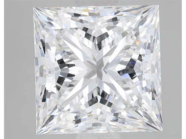 Diamant - princess 1.08 ct - d/vvs2 (hrd gecertificeerd) - afbeelding 3 van  4