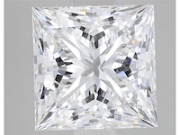 Diamant - princess 1.08 ct - d/vvs2 (hrd gecertificeerd) - afbeelding 3 van  4
