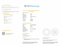 Diamant - round 1.00 ct - d/vvs2 (hrd gecertificeerd) - afbeelding 3 van  3