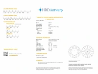 Diamant - round 4.00 ct - d/vvs2 (hrd gecertificeerd) - afbeelding 4 van  4