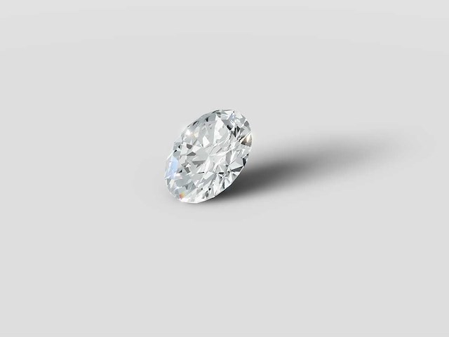 Diamant-ovale vorm 1,03 ct - speciaal exclusief wise certifiate e vs1 - afbeelding 4 van  4