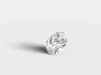 Diamant-ovale vorm 1cts - igi-gecertificeerd d vs - afbeelding 2 van  5