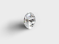 Diamant-ovale vorm 1cts - igi-gecertificeerd d vs - afbeelding 4 van  5