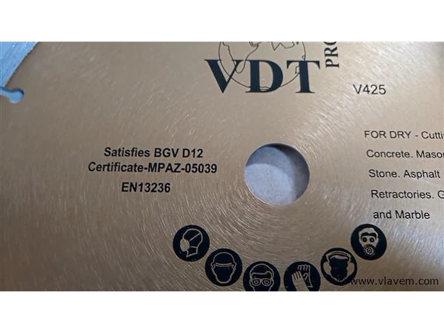 Diamant slijpschijf 230mm - afbeelding 3 van  6