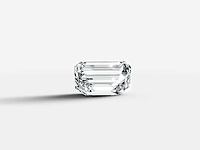 Diamant-smaragdvorm 1cts - igi gecertificeerd e vs - afbeelding 3 van  5