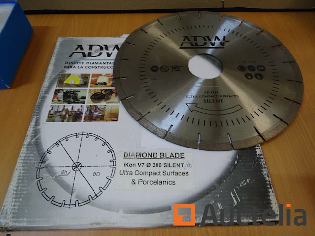 Diamond disc adw ikon v7-diameter 300 mm - afbeelding 1 van  5