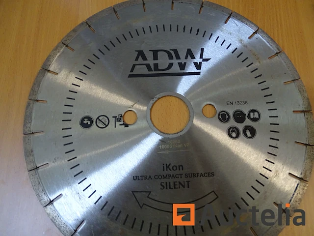 Diamond disc adw ikon v7-diameter 350 mm - afbeelding 3 van  5