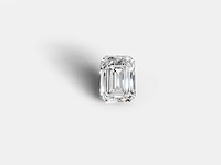 Diamond-emerald shape 1 cts - igi gecertificeerd d vvs