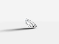 Diamond-emerald shape 1 cts - igi gecertificeerd f vvs - afbeelding 3 van  5