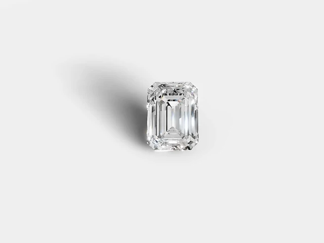 Diamond-emerald shape 1cts d vs1 - afbeelding 1 van  5