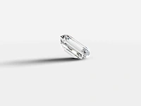 Diamond-emerald shape 1cts d vs1 - afbeelding 3 van  5