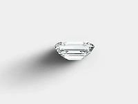Diamond-emerald shape 1cts e vs1 - afbeelding 4 van  5