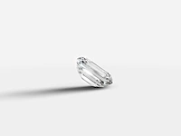 Diamond-emerald shape 1cts f vs1 - afbeelding 3 van  5