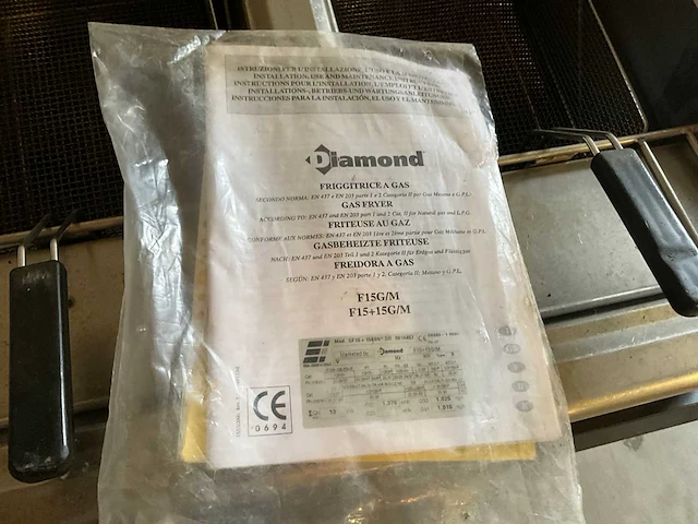 Diamond f15+15g/m mobiele friteuse - afbeelding 5 van  14