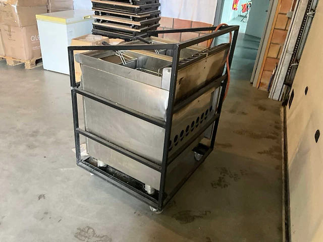 Diamond f15+15g/m mobiele friteuse - afbeelding 10 van  14