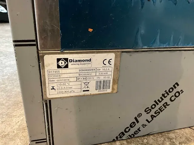 Diamond fast wash glazenvaatwasmachine - afbeelding 6 van  6