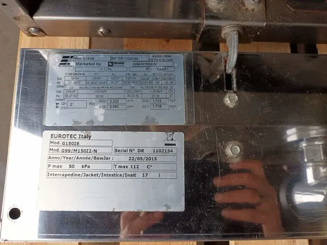 Diamond gaskookketel 150 liter - afbeelding 5 van  8
