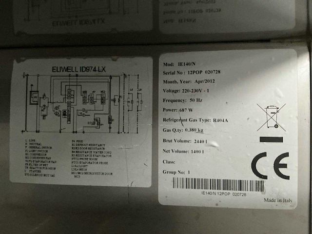 Diamond ie140/n vriezer - afbeelding 2 van  10