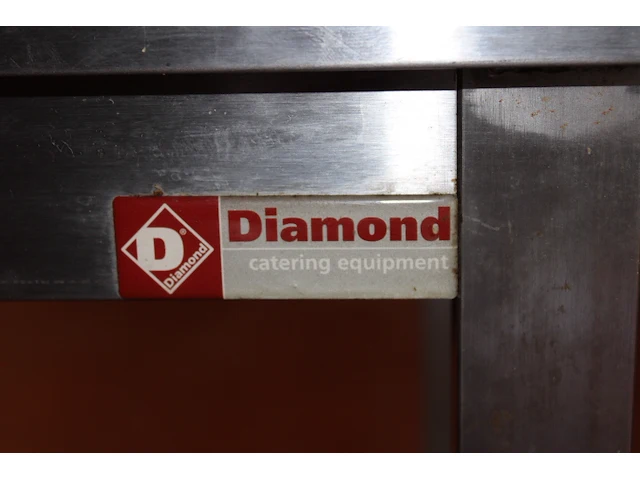 Diamond inox werktafel met opzetstuk - afbeelding 5 van  6