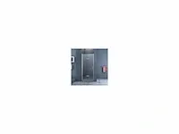 Diamond line - miami - douchedeur 90cm - chroom - vouwdeur - antikalk - helder glas - 8mm veiligheidsglas - afbeelding 1 van  6