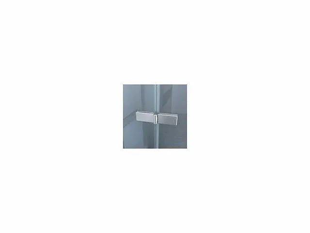 Diamond line - miami - douchedeur 90cm - chroom - vouwdeur - antikalk - helder glas - 8mm veiligheidsglas - afbeelding 2 van  6
