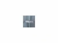 Diamond line - miami - douchedeur 90cm - chroom - vouwdeur - antikalk - helder glas - 8mm veiligheidsglas - afbeelding 2 van  6