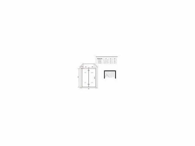 Diamond line - miami - douchedeur 90cm - chroom - vouwdeur - antikalk - helder glas - 8mm veiligheidsglas - afbeelding 5 van  6