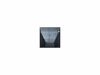 Diamond line - miami - douchedeur 90cm - chroom - vouwdeur - antikalk - helder glas - 8mm veiligheidsglas - afbeelding 6 van  6