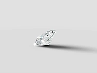 Diamond-oval shape 1 cts e vvs - afbeelding 3 van  5