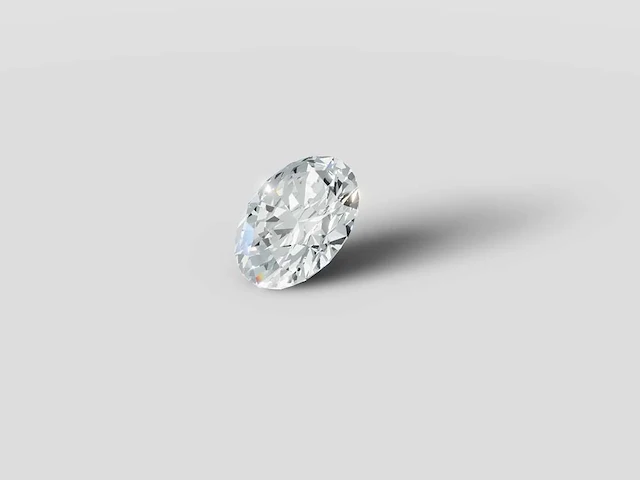 Diamond-oval shape 1 cts e vvs - afbeelding 4 van  5