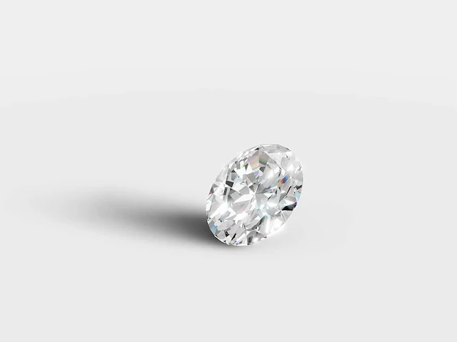 Diamond-oval shape 1cts d vs2 - afbeelding 2 van  5