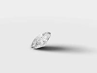 Diamond-oval shape 1cts f vs2 - afbeelding 3 van  5