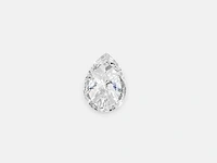 Diamond-pear cut 2 cts f vs2 - afbeelding 1 van  5