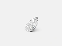 Diamond-pear cut 2 cts f vs2 - afbeelding 2 van  5