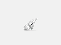 Diamond-pear cut 2 cts f vs2 - afbeelding 3 van  5