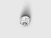 Diamond-ronde 5 ct's - igi gecertificeerd e vvs - afbeelding 6 van  7