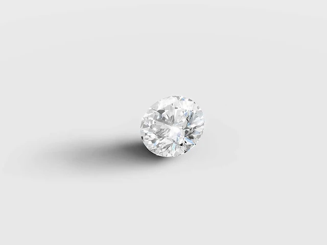 Diamond-round 2 cts f vvs - afbeelding 5 van  6