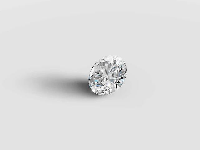 Diamond-round 3 cts d vvs - afbeelding 2 van  5