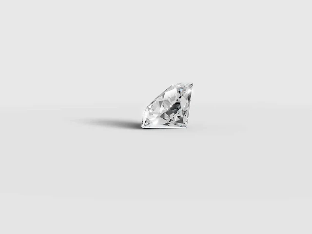 Diamond-round 3 cts d vvs - afbeelding 3 van  5
