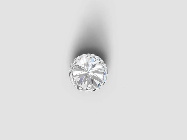 Diamond-round 3 cts d vvs - afbeelding 4 van  5