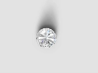 Diamond-round 3 cts d vvs - afbeelding 4 van  5