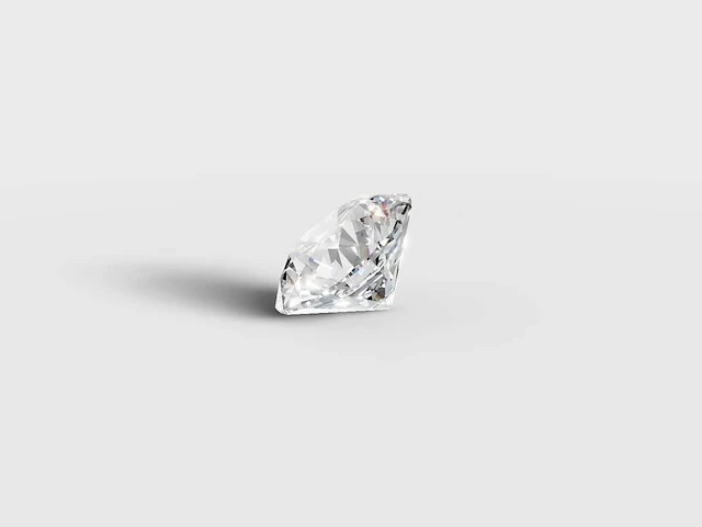 Diamond-round 4 cts e vvs - afbeelding 3 van  7