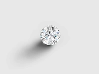 Diamond-round 4 cts f vvs - afbeelding 1 van  6
